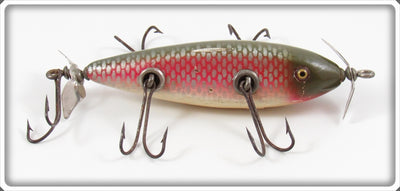 Vintage Creek Chub Redside Five Hook Underwater Minnow Lure