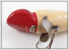 Creek Chub Red Head White Jigger 4102