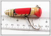 Creek Chub Red & White Big Bug Wiggler