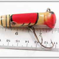 Creek Chub Red & White Big Bug Wiggler