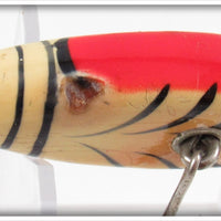 Creek Chub Red & White Big Bug Wiggler