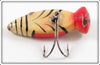 Creek Chub Red & White Big Bug Wiggler