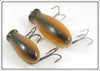 Creek Chub Golden Shiner Big Bomber & Dive Bomber Kreeker Pair