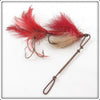Vintage Unknown Bucktail & Feather Musky Lure