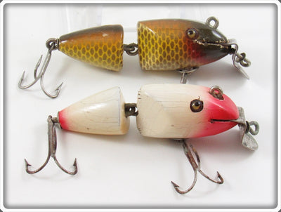 Vintage Creek Chub Blended Red Head & Golden Shiner Wiggle Wizard Lure