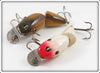 Creek Chub Blended Red Head & Golden Shiner Wiggle Wizard Pair