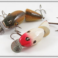 Creek Chub Blended Red Head & Golden Shiner Wiggle Wizard Pair