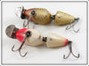 Creek Chub Blended Red Head & Golden Shiner Wiggle Wizard Pair