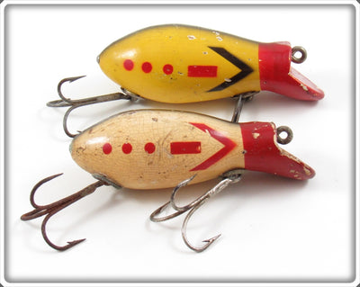 Creek Chub Victory & Yellow Victory Dive Bomber Kreeker Lure Pair