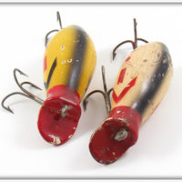 Creek Chub Victory & Yellow Victory Dive Bomber Kreeker Pair