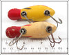 Creek Chub Victory & Yellow Victory Dive Bomber Kreeker Pair