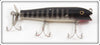 Vintage Creek Chub Black Scale Spinnered Darter Lure 2033S