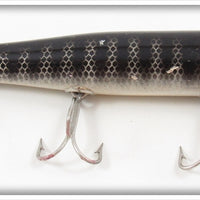 Vintage Creek Chub Black Scale Spinnered Darter Lure 2033S