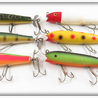 Creek Chub Spinnered Darter Lot Of Six