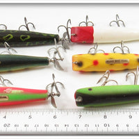 Creek Chub Spinnered Darter Lot Of Six