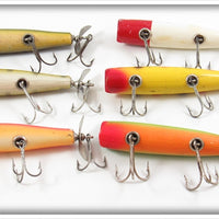 Creek Chub Spinnered Darter Lot Of Six