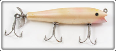 Vintage Creek Chub Pearl Spinnered Darter Lure 2038S