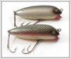 Vintage Creek Chub Silver Shiner & Redside Open Mouth Shiner Lure Pair