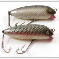 Vintage Creek Chub Silver Shiner & Redside Open Mouth Shiner Lure Pair