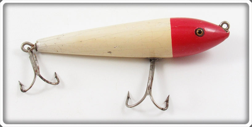 Vintage Creek Chub Red Head White Sarasota Lure 3302