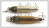 Creek Chub Golden Shiner & Silver Flash Striper Pikie Pair