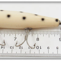 Creek Chub White Black Spots Spinnered Darter 2000S SWB Special