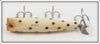 Creek Chub White Black Spots Spinnered Darter 2000S SWB Special