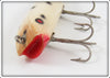 Creek Chub White Black Spots Spinnered Darter 2000S SWB Special