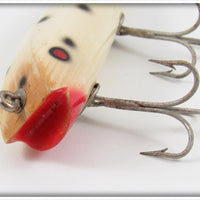 Creek Chub White Black Spots Spinnered Darter 2000S SWB Special