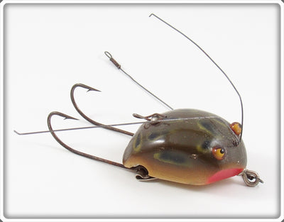 Vintage Creek Chug Frog Spot Weed Bug Lure 2819