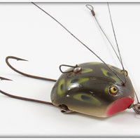 Vintage Creek Chug Frog Spot Weed Bug Lure 2819 
