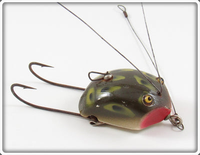 Vintage Creek Chug Frog Spot Weed Bug Lure 2819 