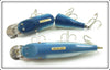 Creek Chub Blue Flash Striper Pikie & Jointed Striper Pikie Pair
