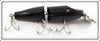 Creek Chub Solid Black Jointed Striper Pikie Lure 6813