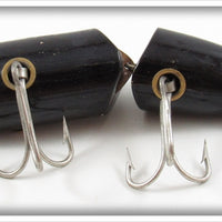 Creek Chub Solid Black Jointed Striper Pikie 6813