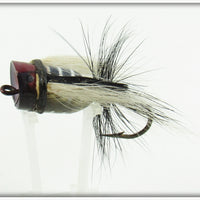 Heddon Black & White Fly Rod Bass Bug Spook 975 BW