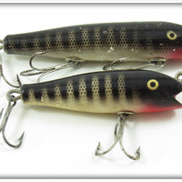 Creek Chub Black Scale Darter & Midget Darter Lure Pair