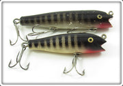 Creek Chub Black Scale Darter & Midget Darter Lure Pair