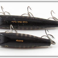 Creek Chub Black Scale Darter & Midget Darter Pair
