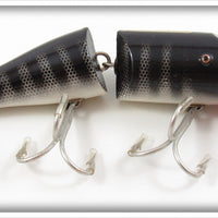 Creek Chub Black Scale Jointed Striper Pikie Lure 6833