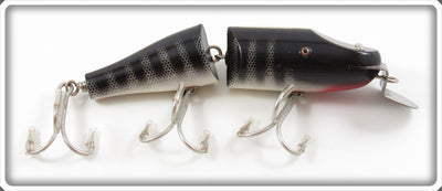 Creek Chub Black Scale Jointed Striper Pikie Lure 6833