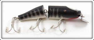 Creek Chub Black Scale Jointed Striper Pikie Lure 6833