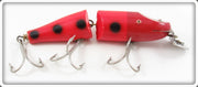 Vintage Creek Chub Orange Spotted Jointed Striper Pikie 6830 Special
