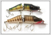 Creek Chub Perch & Pikie Scale Jointed Striper Pikie Pair