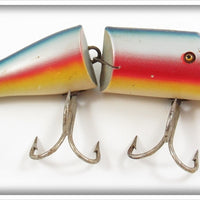 Vintage Creek Chub Rainbow Jointed Striper Pikie Lure 6808