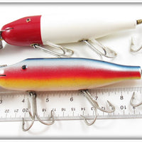 Creek Chub Red Head White & Rainbow Striper Pikie Pair