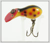 Heddon Spotted Orange Fly Rod Widget 300 SO