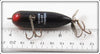 Heddon Uncatalogued Black With Red Eye Shadow Baby Torpedo