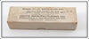 Go-Ite Manufacturing Co. Brass Water Plane Bait In Box