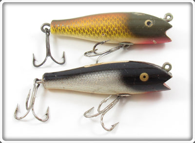 Vintage Creek Chub Golden Shiner & Silver Shiner Midget Darter Lure